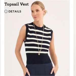 Cabi Topsail Vest Size S